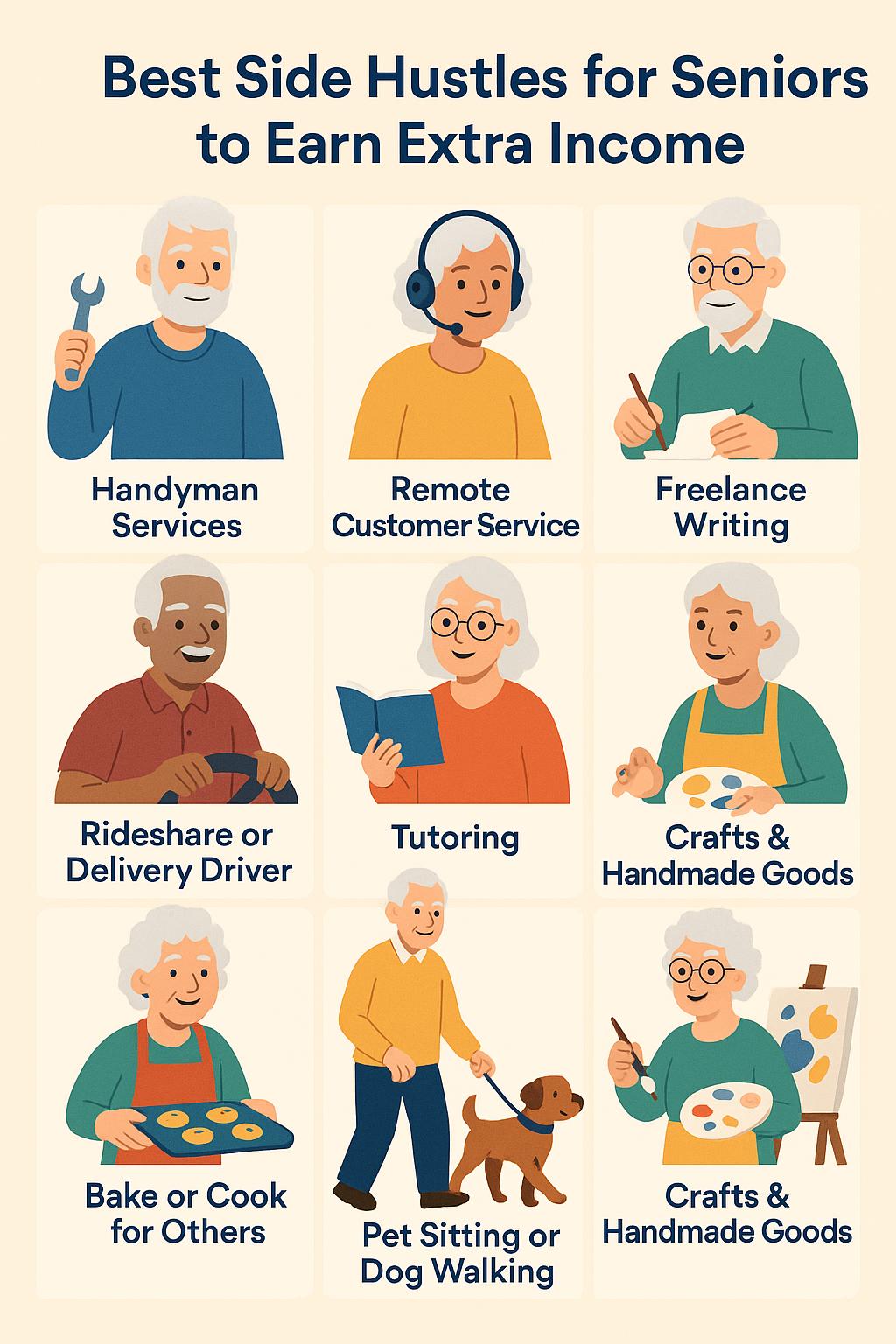 Side Hustles for Seniors