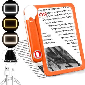 Large Magnifying Glass with Light