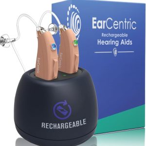 EarCentric EasyCharge Rechargeable Hearing Aids